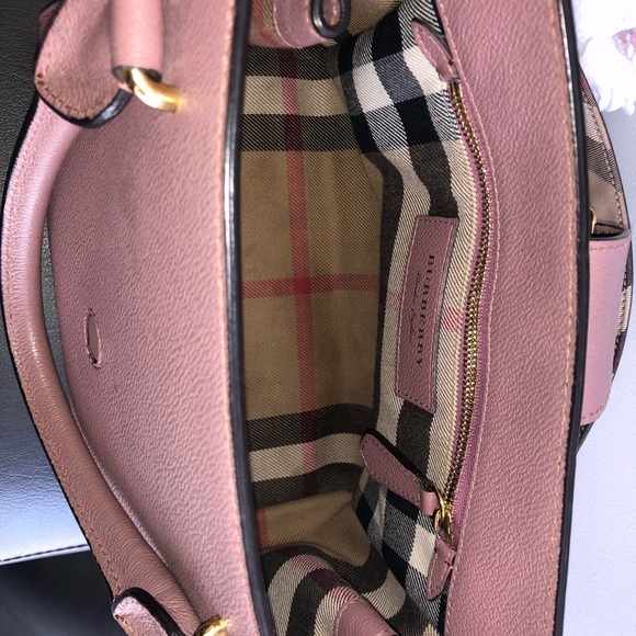 BURBERRY Small Buckle Leather Crossbody - Picture 4 of 5